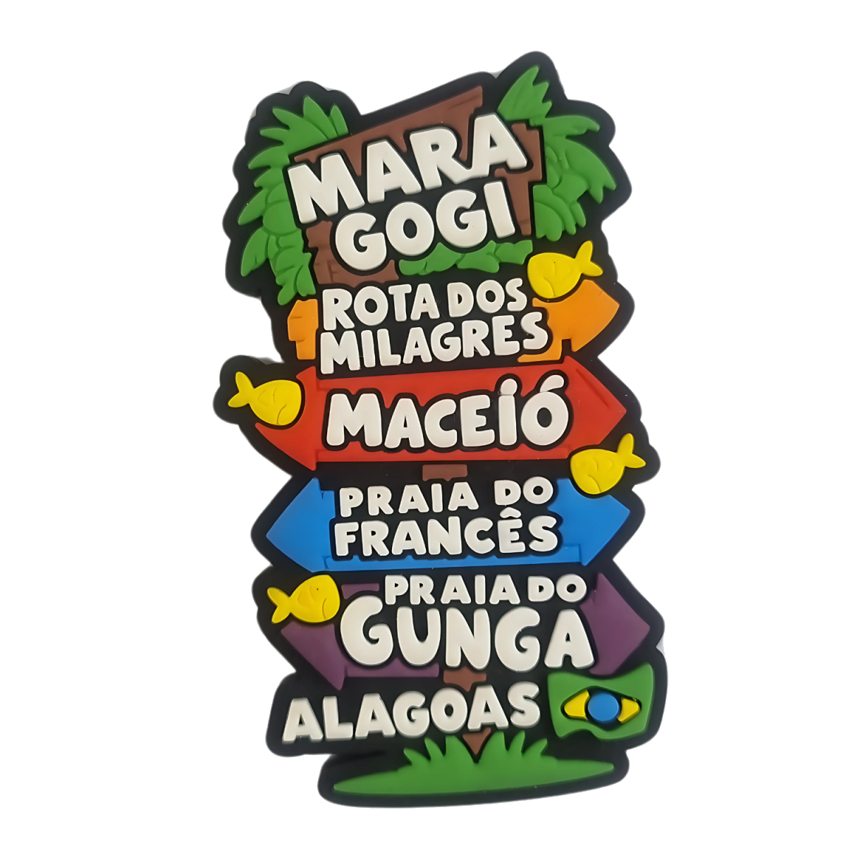 Imã Placas Praia Alagoas